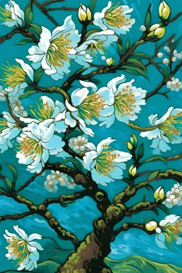 almond blossom by van gogh