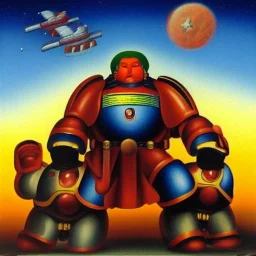 Fernando Botero, space marine