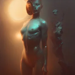 superhero, woman, photographer. oil on canvas, volumetric lighting, beksinski