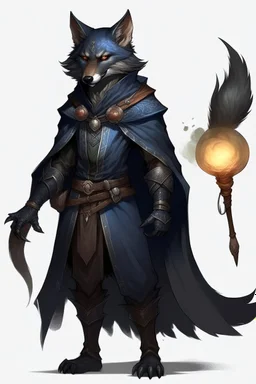 black fox humanoid wild magic sorcerer dnd