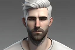 generic white guy bold realistic