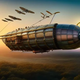 fullbody Drawing of 'sketch of Steampunk DragonFly Airship',intricate detail,andrea bonelli,Kilian Eng,Ohrai,evan lee,Aleksandr Sidelnikov,KyuYong Eom,three quarters frontal aerial view,toned colors,16k