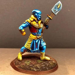 gauntlet arcade warrior miniature with axe