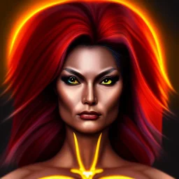 ultra detailed fullbody portrait of Beautiful busty Dark Phoenix , extremely detailed digital painting, intrincate, extremely detailed face,crystal clear eyes, in the style of Ohrai Noriyoshi and robert e howard and pablo oliveira and Ken Kelley and Keith Parkinson,mystical colors,perfectly centered image, perfect composition, rim light, beautiful lighting,8k, stunning scene, raytracing