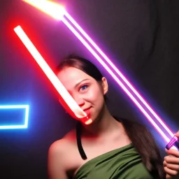 photo, Elora Danan, Jedi, laser blaster