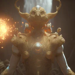 The magic god, mysterious, soft lighting, unreal engine 5 volumetric lighting, intricate details, realistic style, 8k resolution