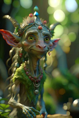 danish elf pixie hippie creature, in the style of fantasy movies, photorealistic, shot on Hasselblad h6d-400c, zeiss prime lens, bokeh like f/0.8, tilt-shift lens 8k, high detail, smooth render, unreal engine 5, cinema 4d, HDR, dust effect, vivid colors