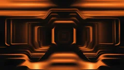 Orange glowing color gradient on black grainy background, noise texture effect, large banner copy space, glow on bottom right