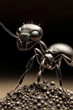 An ant with a human head