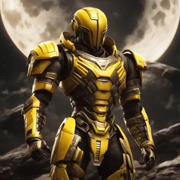 ultimate cyrax dwon moon, realistic, 8k, fantasy, beautiful