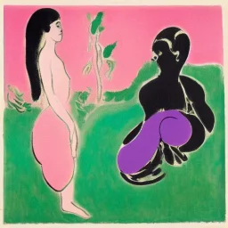 pink lotos mono botan, Henri Matisse