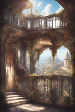 fantasy balcony