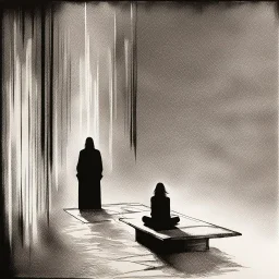 The Spirit of Solitude I . ai art - Synthography