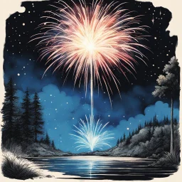 The Focus: Fireworks! The Astral Celluloid: A Vision of the Shire The celluloid melts at the edges, man. The ink is still wet and dripping down the page like a Steadman ink blot—furious, jagged, beautiful. I took a hit of the lightning, felt the synthetic iron rush through my veins, and saw this scene trapped in the pages of Heavy Metal. Here is your Moebius dream, dragged through the dirt and the stars: The Verse A canvas of dust, where the desert winds scream, Caught in the lens of a Moebius d