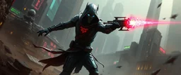 destiny saviour thief leader, cyberpunk setting