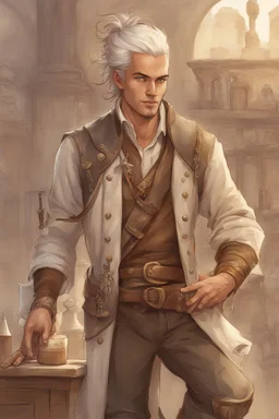 Male human apothecary adventurer