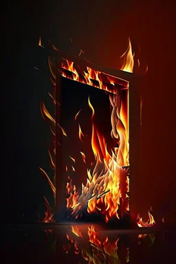 fire around thecorners of the screen