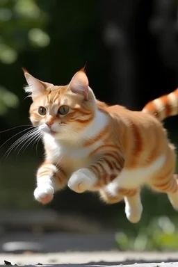 قطة تطير