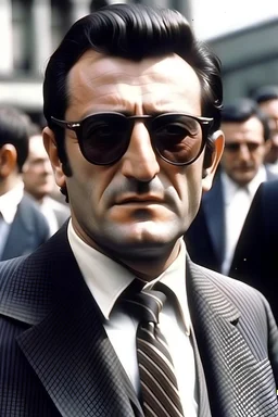 ein italienischer mafia boss jung