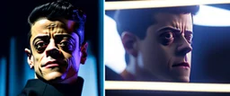 BREAKING NEWS: Rami Malek casted to play Sam Altman, recently ousted CEO in new HBO adaption “Fighting for AGI — The OpenAI Drama”, imperfection, natural lighting, cinematic, Fuji Film, Anamorphic lens, 2040s, deep depth of field,