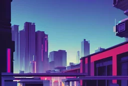 a beautiful and immaculate futuristic city. the silhouette of an oversized glass of beer in an alleyway. vaporwave ombre rendering. outrun style. trending on artstation. recommended for you behance. by chris moore. by edward hopper. beeple colors.