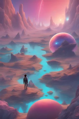 Explore a unique and diverse alien landscape, filled with vibrant colors and otherworldly creatures. Watch as the landscape shifts and changes before your eyes, revealing new wonders at every turn.