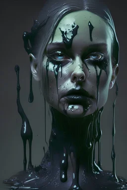 darkness slime woman