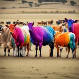 Multi-Colored Livestock