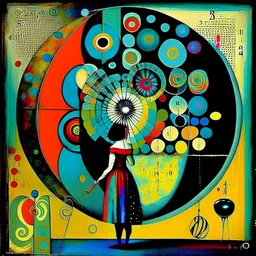 pop art, colorful, inspired by the art from, Kandinsky, Catrin Welz-Stein, Bernard Buffet, Daniel Merriam, Jacek Yerka. Fibonacci and Mark Garro, centered, clear and clean, birthday card