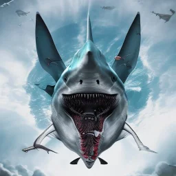 mix helicopter shark sharkpunk