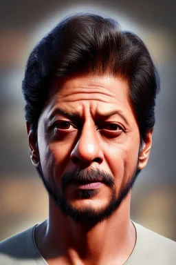 Indian actor Shahrukh khan, by Mahmoud Sai, Cartographic, Circuitry, Golden Hour, Closeup-View, 16k, Lumen Global Illumination, Diffraction Grading