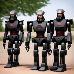 Amish Klingon robots