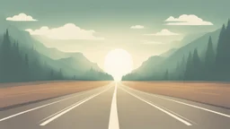 An image representing the journey of self-development and personal growth, depicting a long road stretching forward, symbolizing the sustainable path towards achieving personal goals and enhancing individual capabilities. The image conveys self-improvement and the pursuit of continuous enhancement through the fundamental steps presented in the article.