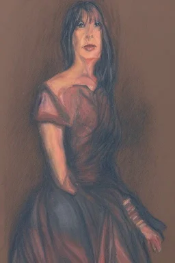 Portrait lady, full body shot, full-color medium shot AdventurePulp