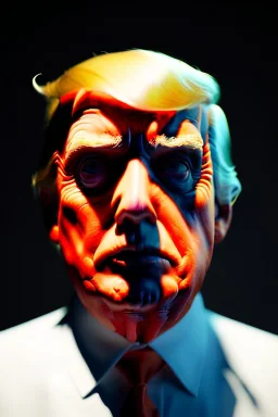 Ultra realistic image night, Donald trump zombie, zombie performance, skull, blood, torn arm, night, walking twisted, waist up view, thriller style, dark ambient, highly detailed, White House background, concept art, unreal engine 5, god rays, ray tracing, RTX, focal lighting, ultra detail, volumetric lighting, 3d, finely drawn, high definition, high resolution.