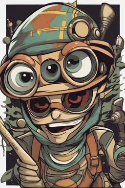 small psychonauts big eyes being a bandit brutal chief