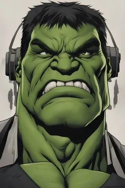 hulk in classic style