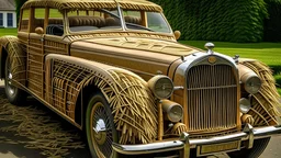 Thatched rolls royce