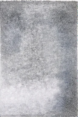 The still point where chaos dissolves; ink wash; pointillism; inspired by Kandinsky and Klimt