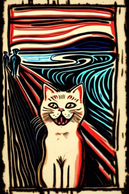 Katze Edvard Munch Der Schrei