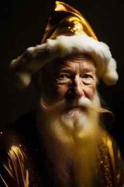 smexy santa with golden hat