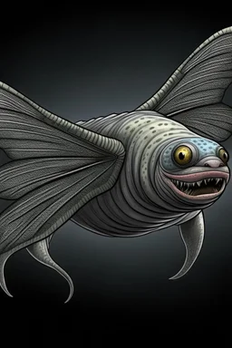 Moth / shark hybrid