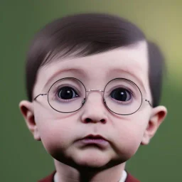Cute baby character harry potter,movie, photo realistic, unreal engine, cinematic lighting 8k --v 4