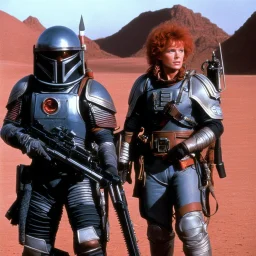 Spacehunter: Adventures in the Forbidden Zone (1983) This sci-fi adventure follows a bounty hunter who embarks on a perilous mission to rescue three women stranded on a dangerous planet ruled by a tyrannical warlord.