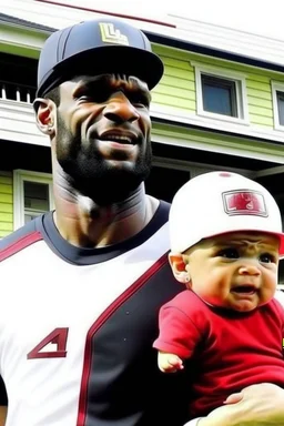 lebron james saving a baby from a house fire