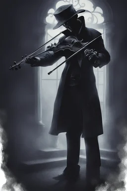 ghost of shadow Violinist, man, fantasy