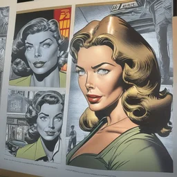 Mostrar arte comic de la imágen exacta detallada obra de arte