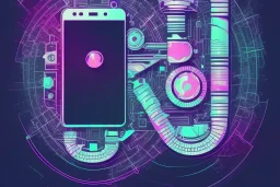 phone cellphone smartphone vector illustration vector