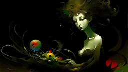Mysterious. Leonor Fini