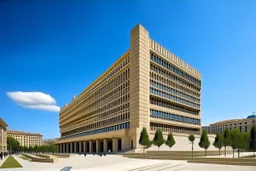 Logroño City Hall Building, Spain, Rafael Moneo